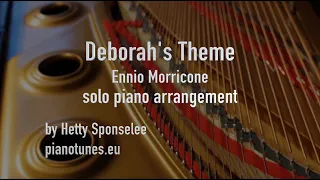 Deborah's Theme, Ennio Morricone, Piano Tunes