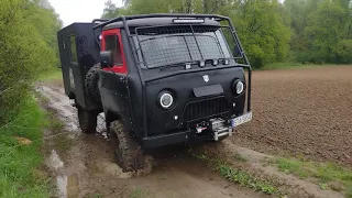 UAZ 3303 testy z nowym silnikiem i zabudową