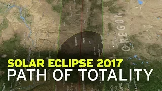 Solar Eclipse 2017 Path of Totality