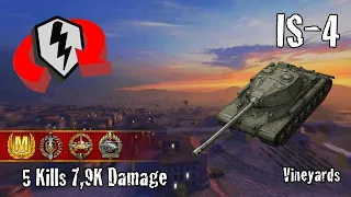 IS-4  |  5 Kills 7,9K Damage  |  WoT Blitz Replays