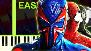 SPIDER-MAN SHATTERED DIMENSIONS THEME - EASY Piano Tutorial