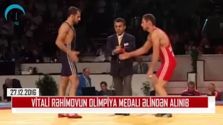 Vitali Rəhimovun olimpiya medalı əlindən alınıb