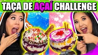 SUPER TAÇA DE AÇAÍ CHALLENGE! - Desafio do açaí | Blog das irmãs