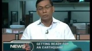 Interview of Dir. Renato Solidum, PHIVOLCS; Getting ready for an Earthquake