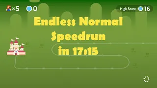 Super Mario Maker 2 - Endless Mode Normal in 17:15