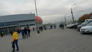 Массовая драка у стадиона "Мордовия Арена" в Саранске