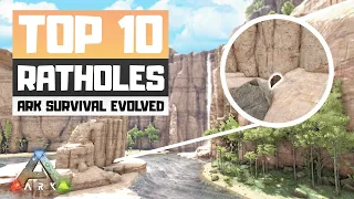 TOP 10 Hidden RATHOLES In ARK Survival Evolved