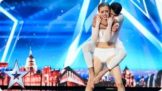 Grace & Ali tell a story with their romantic routine | Auditions Week 4 | Britain’s Got Talent 2017