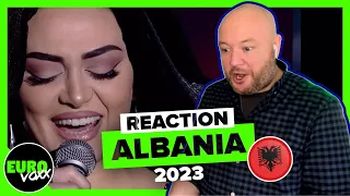 ALBANIA EUROVISION 2023 REACTION! // Albina & Familja Kelmendi // Fest61 PUBLIC WINNER!