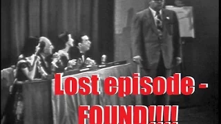 What's My Line? - LOST EPISODE!!! Kathleen Winsor, mystery guest (Oct 1, 1950)