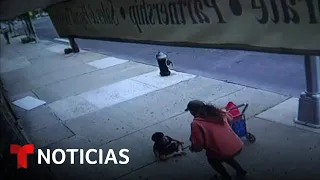 Un niño hispano cae de un quinto piso y sobrevive | Noticias Telemundo