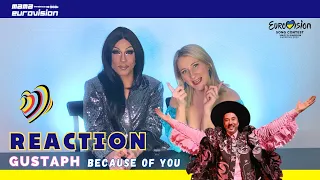 🇧🇪 Belgium | Gustaph - Because Of You - First Reaction - Eurovision 2023