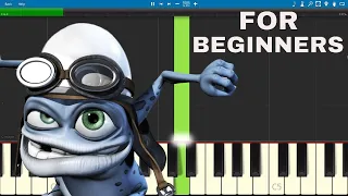 Crazy Frog Axel F For COMPLETE BEGINNERS - Easiest Piano Tutorial