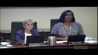 May 8, 2018 School Board Meeting