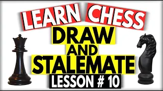 ♟ Draw and Stalemate in Chess Explained : Basic Chess Rules : How to Play Chess