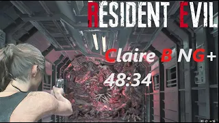 Resident Evil 2 (RE2R) Claire B NG+ Speedrun -48:34