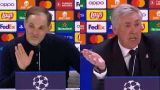Реакция Тухеля и Анчелотти на судейские решения | Реал 2:1 Бавария