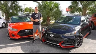 Which is the BETTER Hot Hatch to BUY? 2020 Hyundai Veloster N or Veloster Turbo?