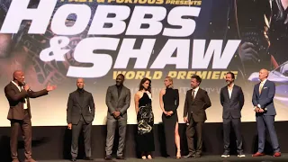 Premiere de Hobbs & Shaw desde Hollywood