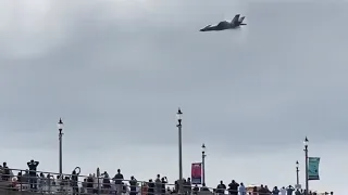 🎧 3D sound of US NAVY F-35C LIGHTNING II DEMO | Pacific Airshow 2022 #airshow #huntingtonbeach