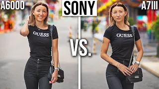 SONY a6000 vs. SONY A7iii - Can 400$ APS-C REALLY defeat 2000$ Full-Frame in Photography? [2022]