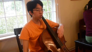 Isaac Cello Piano Rehearsal