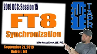 Synchronization in FT8 for Amateur Radio