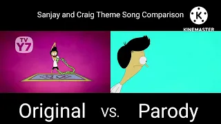 Sanjay and Craig theme song comparison (Original VS Parody)