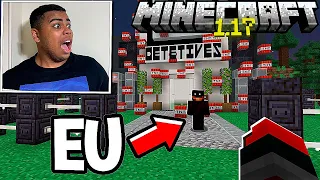 TROLEI MEUS AMIGOS FINGINDO QUE EU SOU A ENTIDADE 01 no MINECRAFT - Creative Squad 136