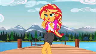 MLP EG & TMNT: SING: Supermarket Dance (Sunset Shimmer)