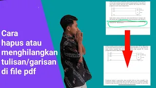 Cara Menghapus Tulisan Garis Footnote Pada File Pdf