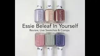 Essie Beleaf in Yourself Collection: Review, Live Swatches and Comparisons