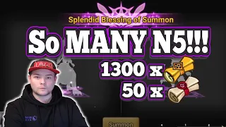 Most Amount of Blessings I've Ever Seen! - Summoners War