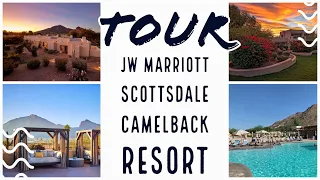 Tour | JW Marriott Scottsdale Camelback Resort |  Walk Through #resort #walkingtour #scottsdale #4K
