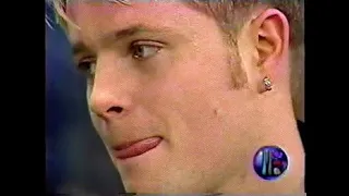 Westlife - Uptown Girl & Interview, Hechos del Sbado TV Azteca 2001