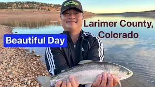 Beautiful Day - Carter Lake in Larimer, Colorado