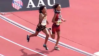 Huge 9-Year-Old Kick To Win 800m National Title!