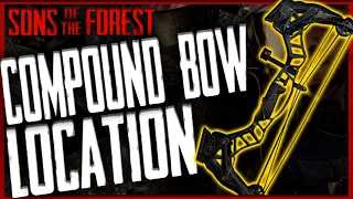 Sons Of The Forest: How to get the Compound Bow & Pistol Suppressor Attachment (Location)