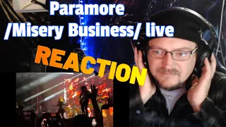 First time Reacting to Paramore | Misery Business | Live in Salt Lake City  2022 REACTION