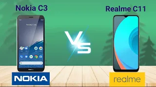 Nokia C3 Vs Realme C11 | Features | Full Comparison  | SB Tech