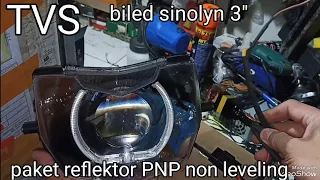 cara pasang proji biled sinolyn di TVS PNP non leveling LEED HID MOTOR