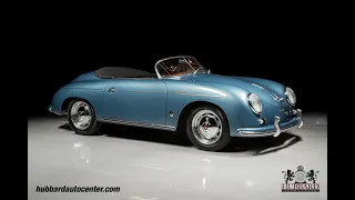 1957 Porsche Speedster Replica Aquamarine Metallic paint.