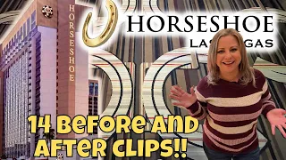 Brand New HORSESHOE LAS VEGAS - Before and After Clips