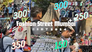 Fashion Street Mumbai || CSMT || Shopping || RutiksVlog || Street Clothes || CSMT 2024