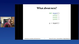 Reuven Lerner - Generators, coroutines, and nanoservices