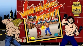 Violence Fight バイオレンスファイト (Arcade) Gameplay 4K