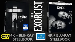 The Exorcist: Believer Best Buy & Walmart Exclusive 4K Ultra HD Blu-ray + Digital Steelbooks