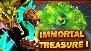 IMMORTAL TREASURE I 2022 TI11 Battle Pass - Preview + All Effects Dota 2