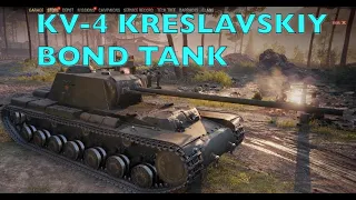 WOT - KV-4 Kreslavskiy for 10,000 Bonds - Is It Worth It? | World of Tanks