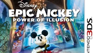 Disneys Epic Mickey Power of Illusion Gameplay (Nintendo 3DS) [60 FPS] [1080p]